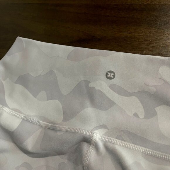 RBX L/G White Camo High-Waist Leggings - Picture 9 of 9